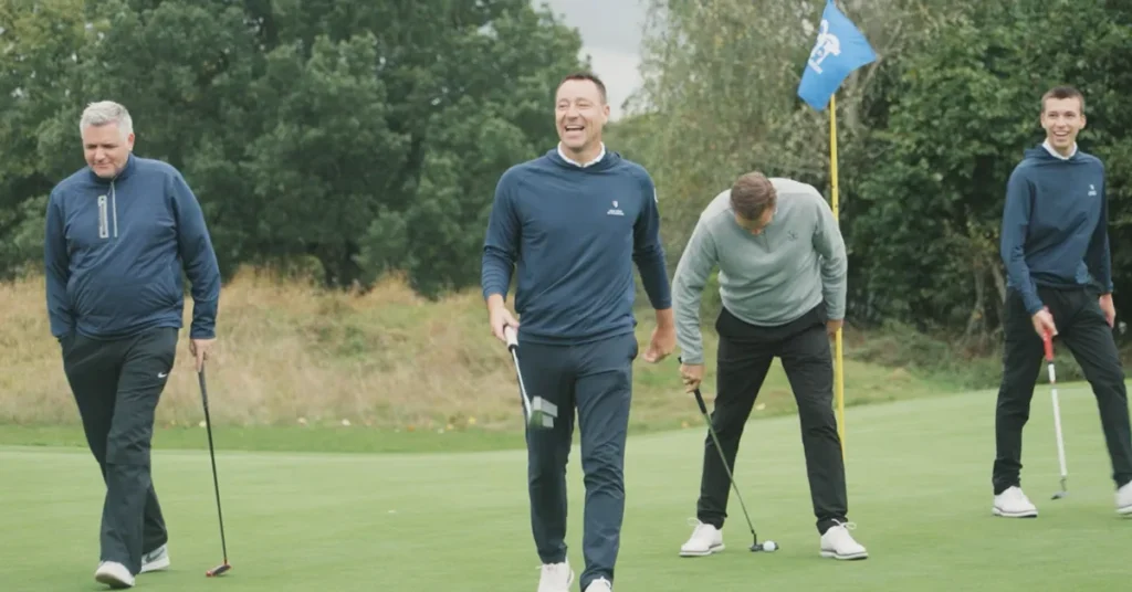 John Terry on the golf course for inaugural golf day fundraiser